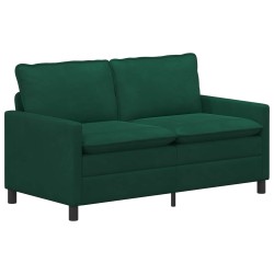 Canapé Vert foncé 156 x 81 x 87,5 cm Velours 615195615195