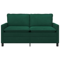 Canapé Vert foncé 156 x 81 x 87,5 cm Velours 615195615195