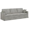 Canapé Gris clair 228 x 78 x 80 cm Velours 615199615199
