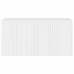 Meuble TV mural Montage mural Blanc Brillant 60 x 31 x 29,5 cm 615204615204
