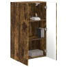 Meuble TV mural Chêne fumé 59,5 x 31 x 100 cm Bois d'ingénierie 615205615205
