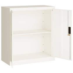 Classeur blanc 79x40x90 cm acier 615206615206