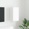 Meuble TV mural Montage mural Blanc Brillant 30 x 31 x 60 cm 615208615208