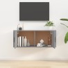 Meuble TV mural Sonoma gris 100x34,5x40 cm 615211615211