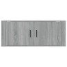 Meuble TV mural Sonoma gris 100x34,5x40 cm 615211615211