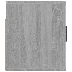 Meuble TV mural Sonoma gris 100x34,5x40 cm 615211615211