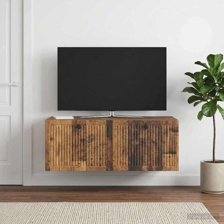 Meuble TV mural Bois ancien 78,5 x 41 x 30 cm Bois d'ingénierie 615216615216