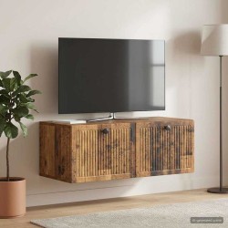 Meuble TV mural Bois ancien 78,5 x 41 x 30 cm Bois d'ingénierie 615216615216