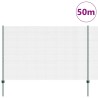 Clôture en fil soudé avec poteaux 50 x 1,5 m Vert Maille 615220615220