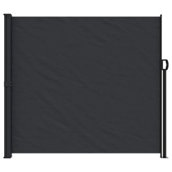 Auvent latéral rétractable noir 180x600 cm 615221615221