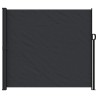 Auvent latéral rétractable noir 180x600 cm 615221615221