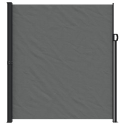 Auvent latéral rétractable anthracite 220x600 cm 615226615226