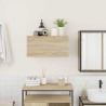 Armoire murale de bain chêne sonoma 60x25x30 cm bois ingénierie 615228615228