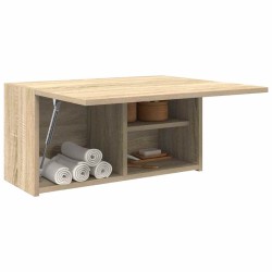 Armoire murale de bain chêne sonoma 60x25x30 cm bois ingénierie 615228615228