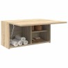 Armoire murale de bain chêne sonoma 60x25x30 cm bois ingénierie 615228615228