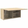 Armoire murale de bain chêne sonoma 60x25x30 cm bois ingénierie 615228615228