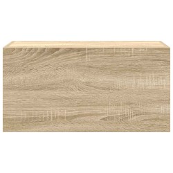 Armoire murale de bain chêne sonoma 60x25x30 cm bois ingénierie 615228615228