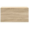 Armoire murale de bain chêne sonoma 60x25x30 cm bois ingénierie 615228615228