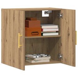 Armoire murale chêne artisanal 60x31x60 cm bois d'ingénierie 615230615230