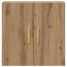 Armoire murale chêne artisanal 60x31x60 cm bois d'ingénierie 615230615230
