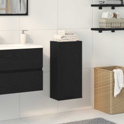 Armoire murale Chêne noir 32x20x67 cm Bois d'ingénierie 615231615231