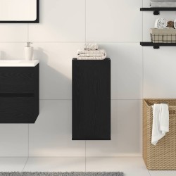 Armoire murale Chêne noir 32x20x67 cm Bois d'ingénierie 615231615231