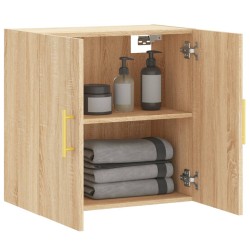 Armoire murale chêne sonoma 60x31x60 cm bois d'ingénierie 615232615232