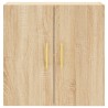 Armoire murale chêne sonoma 60x31x60 cm bois d'ingénierie 615232615232
