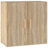 Armoire murale Chêne sonoma 60x30x60 cm Bois d'ingénierie 615233615233