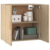 Armoire murale Chêne sonoma 60x30x60 cm Bois d'ingénierie 615233615233