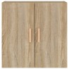 Armoire murale Chêne sonoma 60x30x60 cm Bois d'ingénierie 615233615233