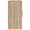 Armoire murale Chêne sonoma 60x30x60 cm Bois d'ingénierie 615233615233