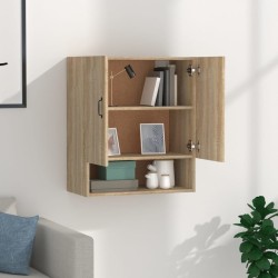 Armoire murale Chêne sonoma 60x31x70 cm Bois d'ingénierie 615237615237