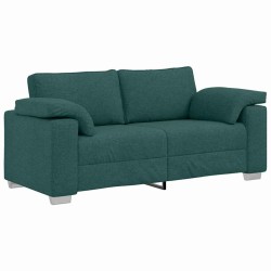 Canapé deux places Vert foncé 180 cm tissu 615238615238
