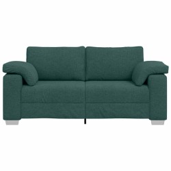 Canapé deux places Vert foncé 180 cm tissu 615238615238