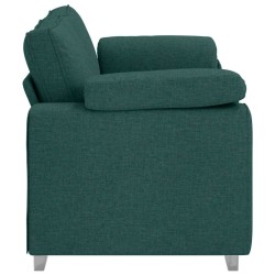 Canapé deux places Vert foncé 180 cm tissu 615238615238