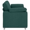Canapé deux places Vert foncé 180 cm tissu 615238615238