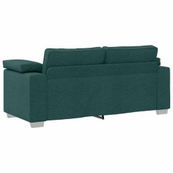 Canapé deux places Vert foncé 180 cm tissu 615238615238