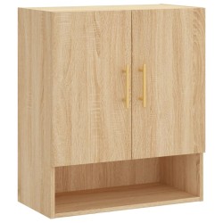 Armoire murale chêne sonoma 60x31x70 cm bois d'ingénierie 615243615243