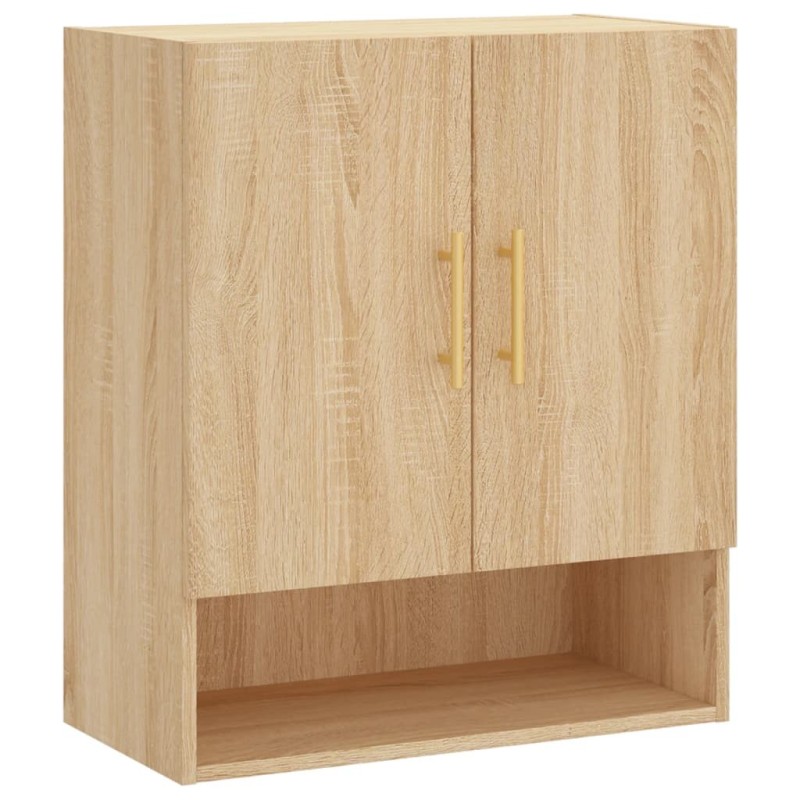 Armoire murale chêne sonoma 60x31x70 cm bois d'ingénierie 615243615243