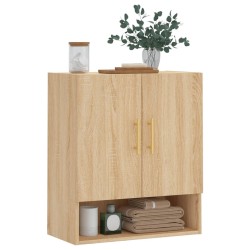 Armoire murale chêne sonoma 60x31x70 cm bois d'ingénierie 615243615243