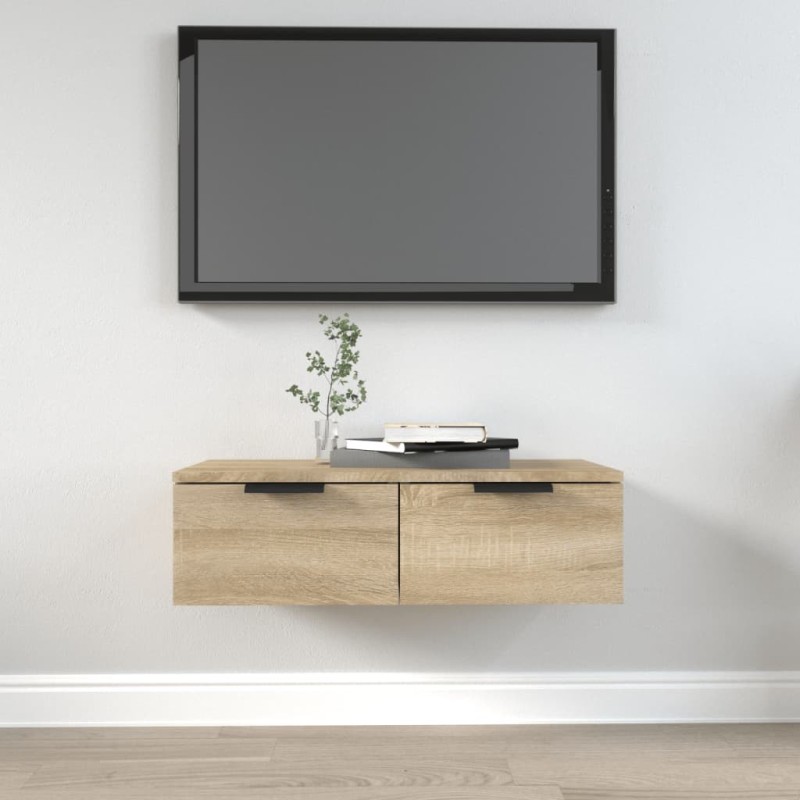 Armoire murale Chêne sonoma 68x30x20 cm Bois d'ingénierie 615244615244
