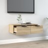 Armoire murale Chêne sonoma 68x30x20 cm Bois d'ingénierie 615244615244