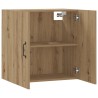 Armoire murale chêne artisanal 60x31x60 cm bois d'ingénierie 615248615248