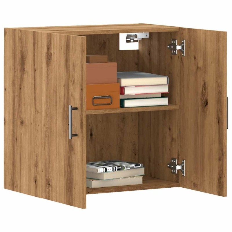 Armoire murale chêne artisanal 60x31x60 cm bois d'ingénierie 615249615249