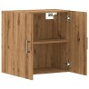 Armoire murale chêne artisanal 60x31x60 cm bois d'ingénierie 615249615249