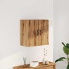 Armoire murale chêne artisanal 60x31x60 cm bois d'ingénierie 615249615249