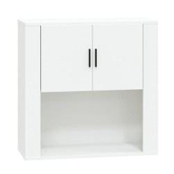 Armoire murale Blanc 80x33x80 cm Bois d'ingénierie 615252615252