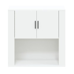 Armoire murale Blanc 80x33x80 cm Bois d'ingénierie 615252615252