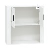Armoire murale Blanc 80x33x80 cm Bois d'ingénierie 615252615252